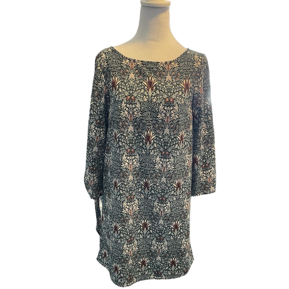 Morris & Co x H&M floral tunic dress